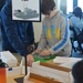 Visitors build LEGO ship models during Naval Museum's 12th Annual Brick by Brick: LEGO Shipbuilding event