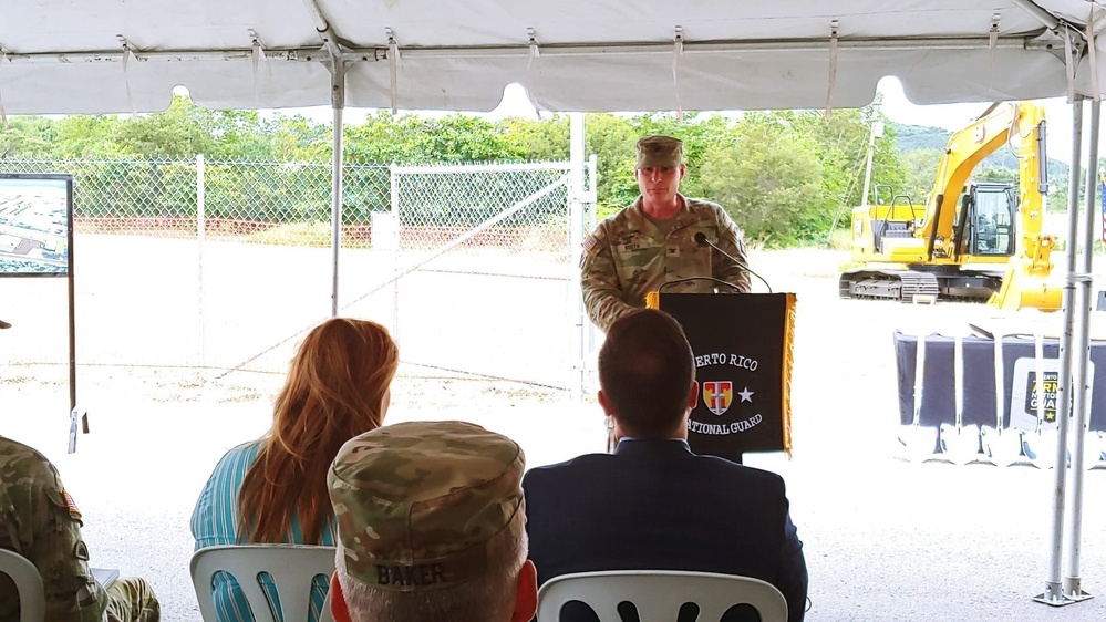 Groundbreaking Ceremony for the New Transient Training Facilities in Salinas, PR