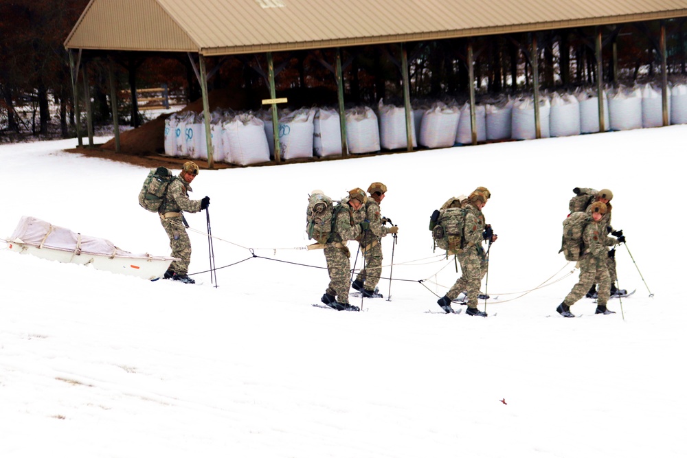 Airmen train in cold-weather operations, tactics, skills at Fort McCoy