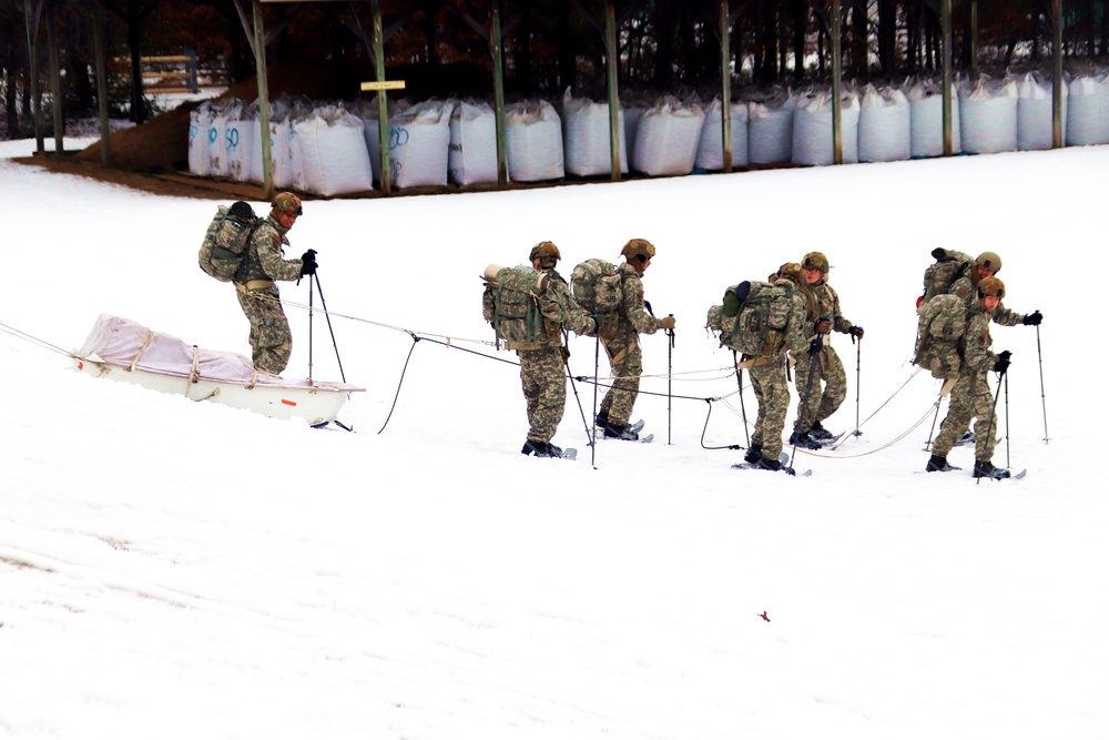 Airmen train in cold-weather operations, tactics, skills at Fort McCoy