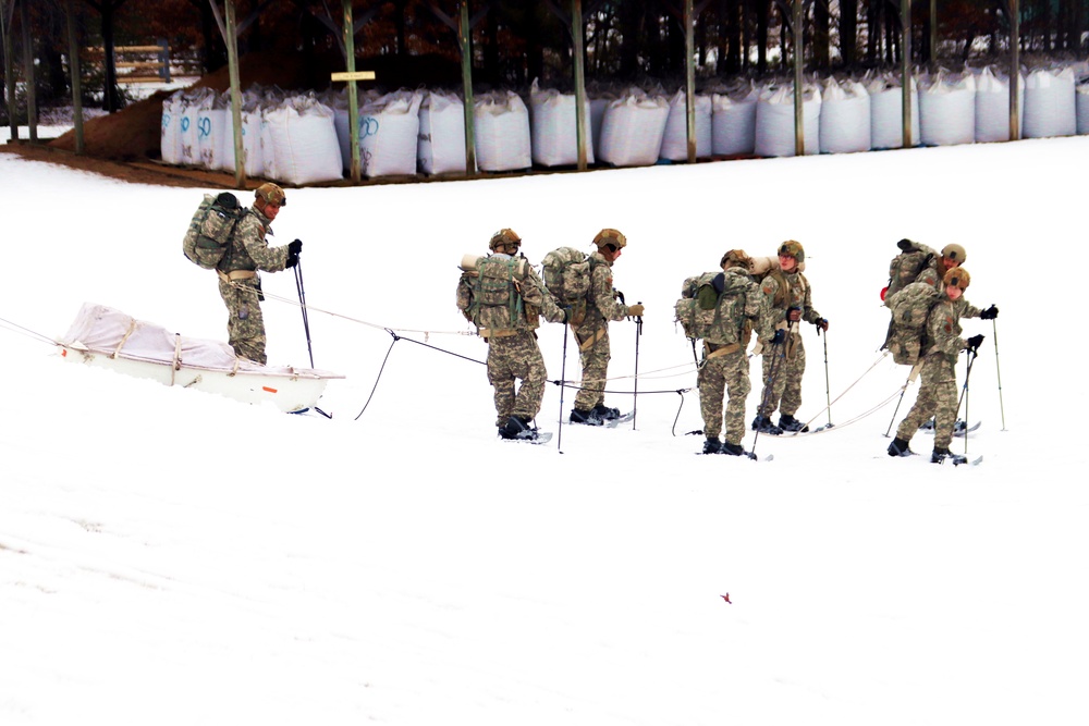 Airmen train in cold-weather operations, tactics, skills at Fort McCoy