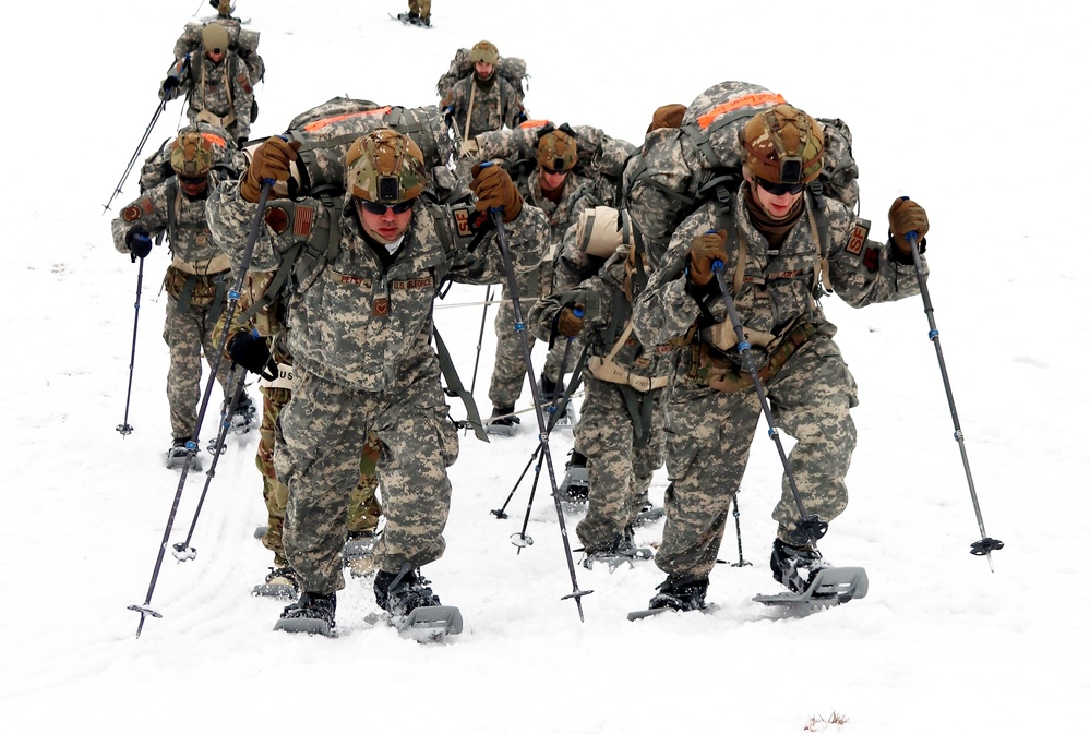 Airmen train in cold-weather operations, tactics, skills at Fort McCoy