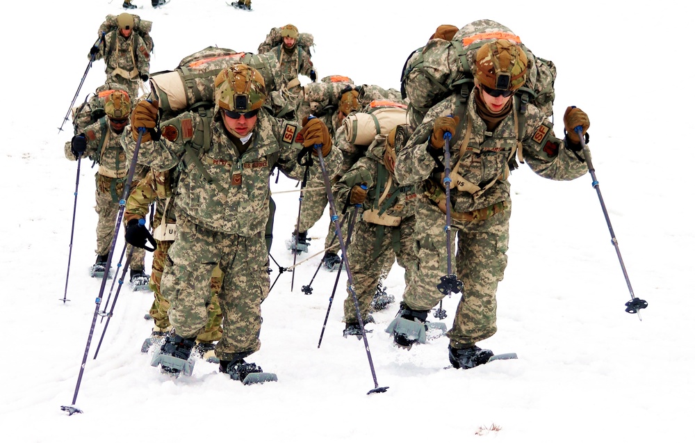 Airmen train in cold-weather operations, tactics, skills at Fort McCoy