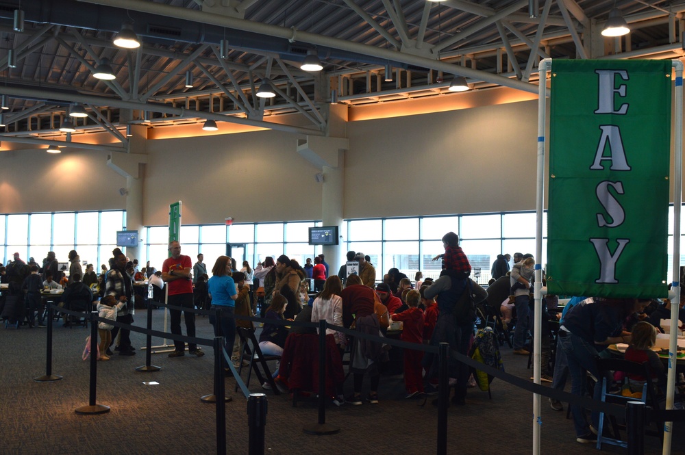 Visitors build LEGO ship models during Naval Museum's 12th Annual Brick by Brick: LEGO Shipbuilding event