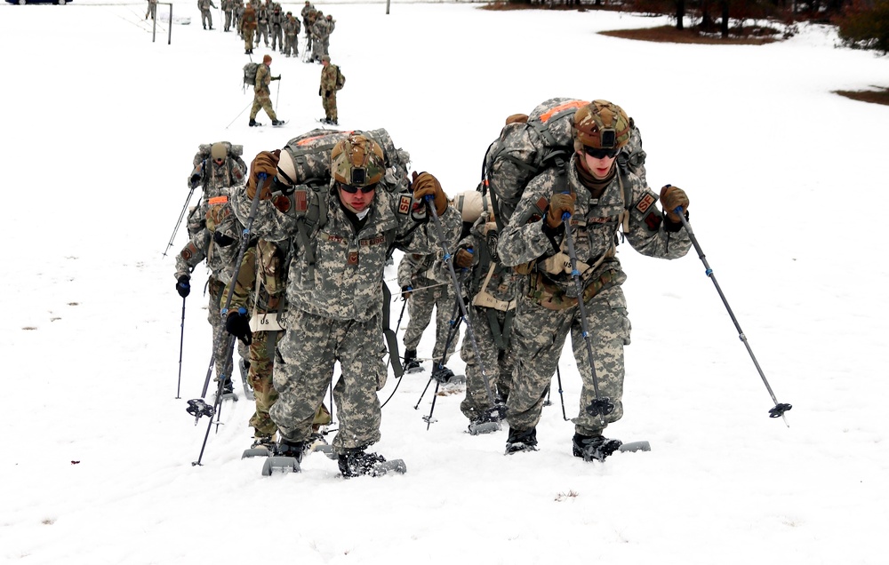 Airmen train in cold-weather operations, tactics, skills at Fort McCoy