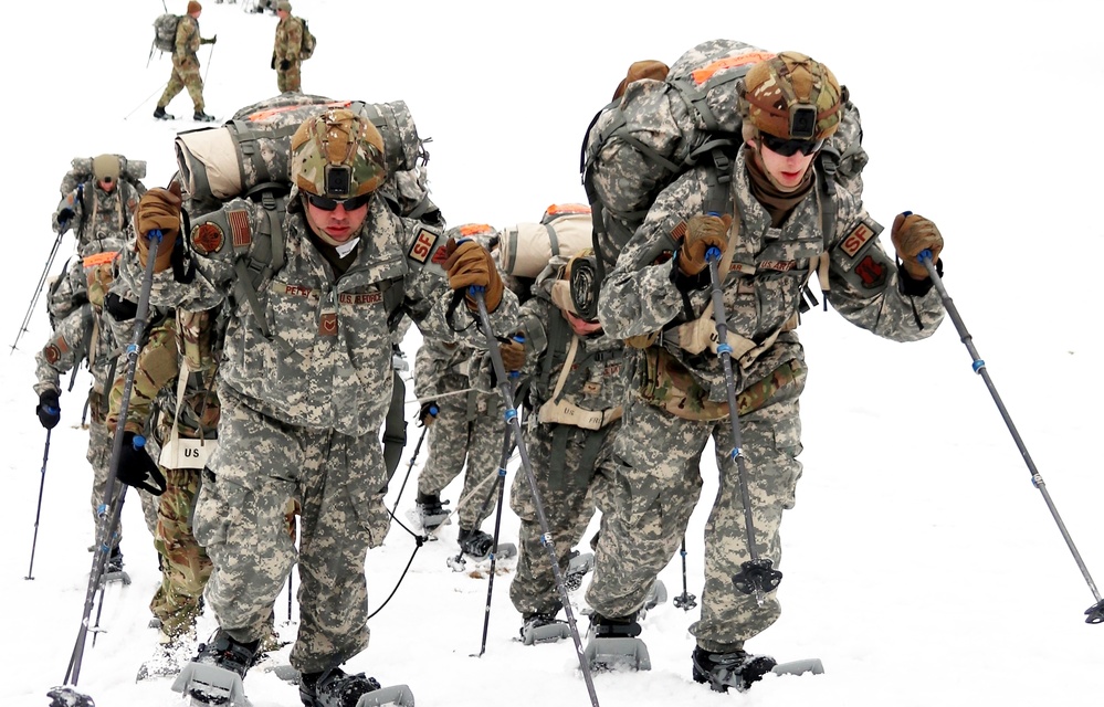 Airmen train in cold-weather operations, tactics, skills at Fort McCoy