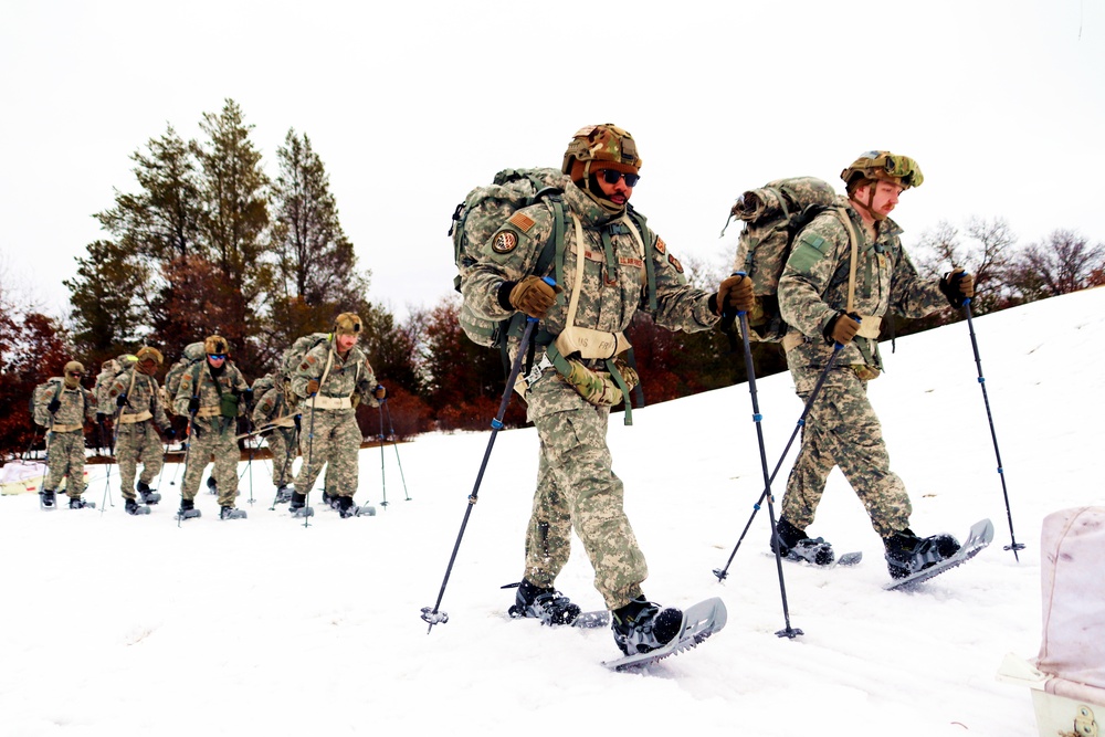 Airmen train in cold-weather operations, tactics, skills at Fort McCoy