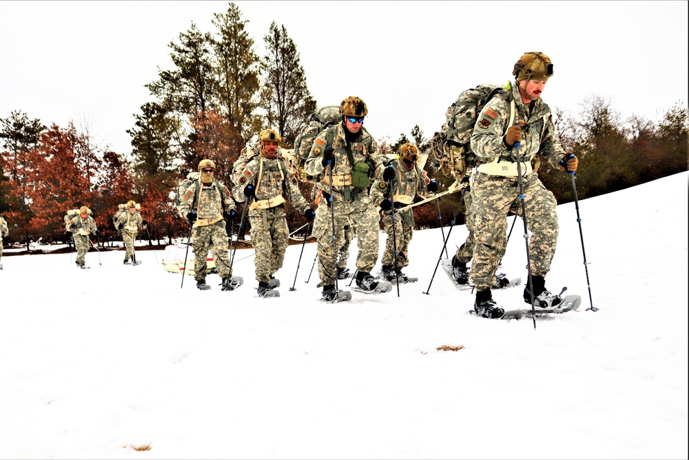 Airmen train in cold-weather operations, tactics, skills at Fort McCoy