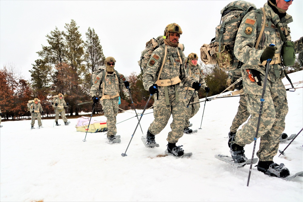 Airmen train in cold-weather operations, tactics, skills at Fort McCoy