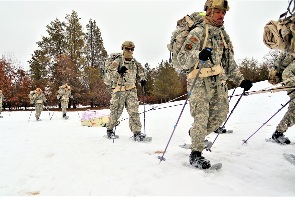 Airmen train in cold-weather operations, tactics, skills at Fort McCoy