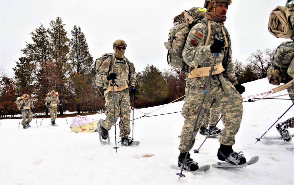 Airmen train in cold-weather operations, tactics, skills at Fort McCoy