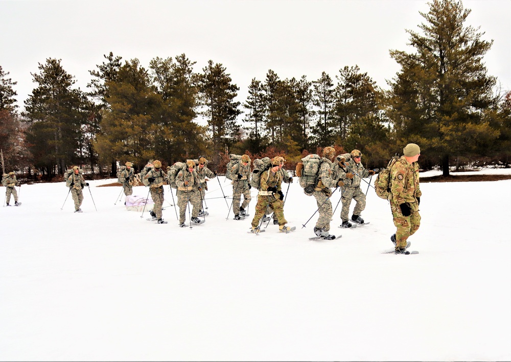 Airmen train in cold-weather operations, tactics, skills at Fort McCoy