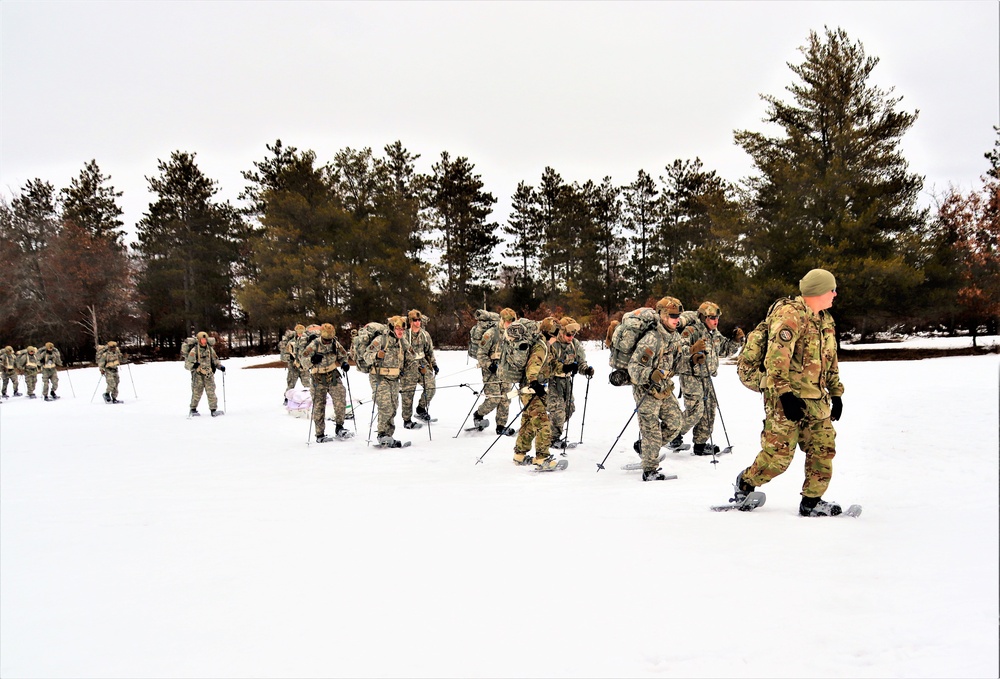 Airmen train in cold-weather operations, tactics, skills at Fort McCoy