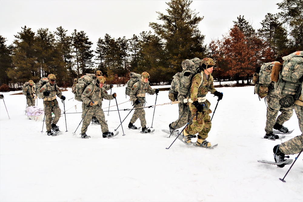 Airmen train in cold-weather operations, tactics, skills at Fort McCoy