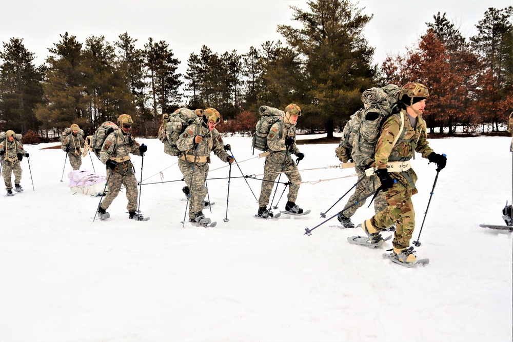 Airmen train in cold-weather operations, tactics, skills at Fort McCoy