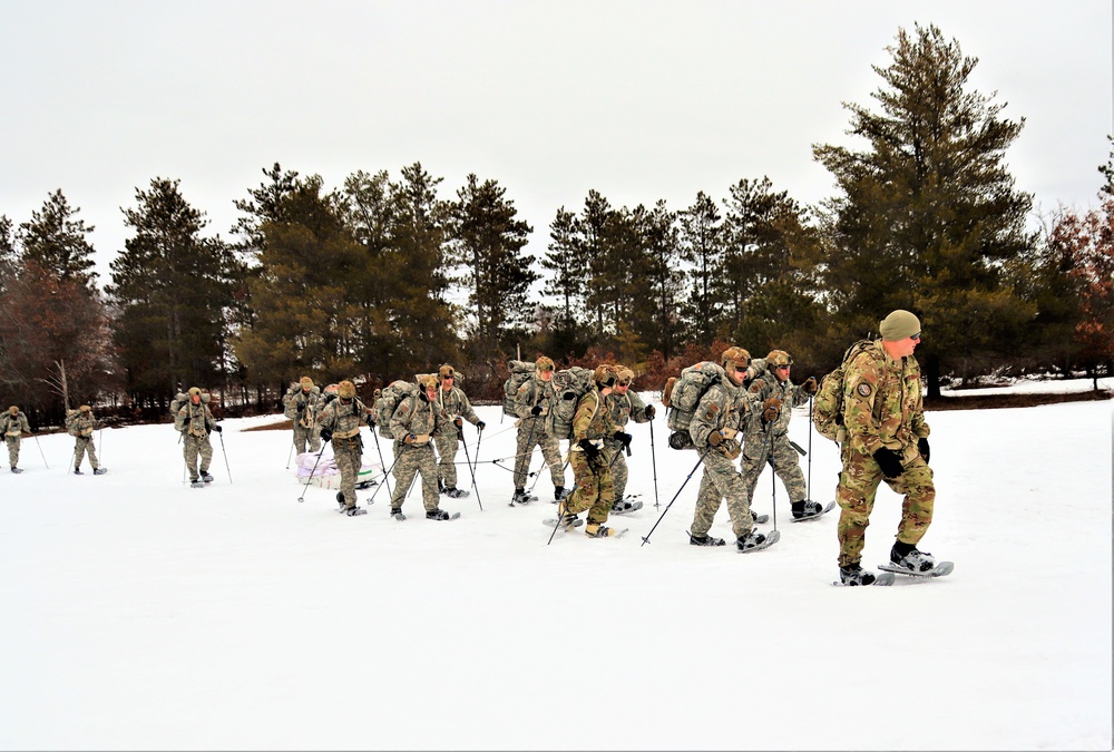 Airmen train in cold-weather operations, tactics, skills at Fort McCoy