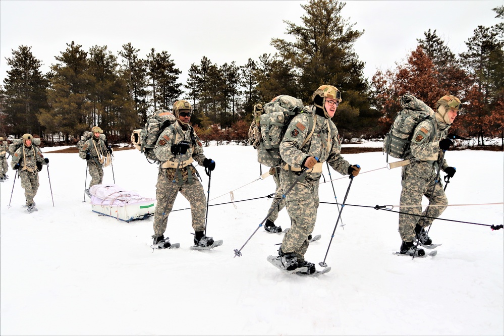 Airmen train in cold-weather operations, tactics, skills at Fort McCoy