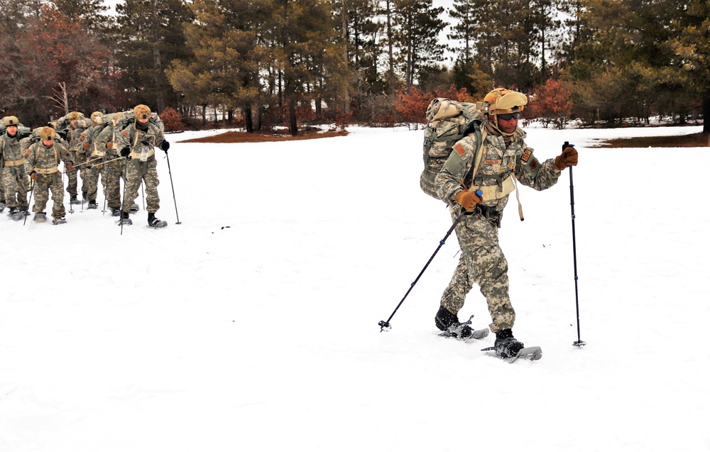 Airmen train in cold-weather operations, tactics, skills at Fort McCoy