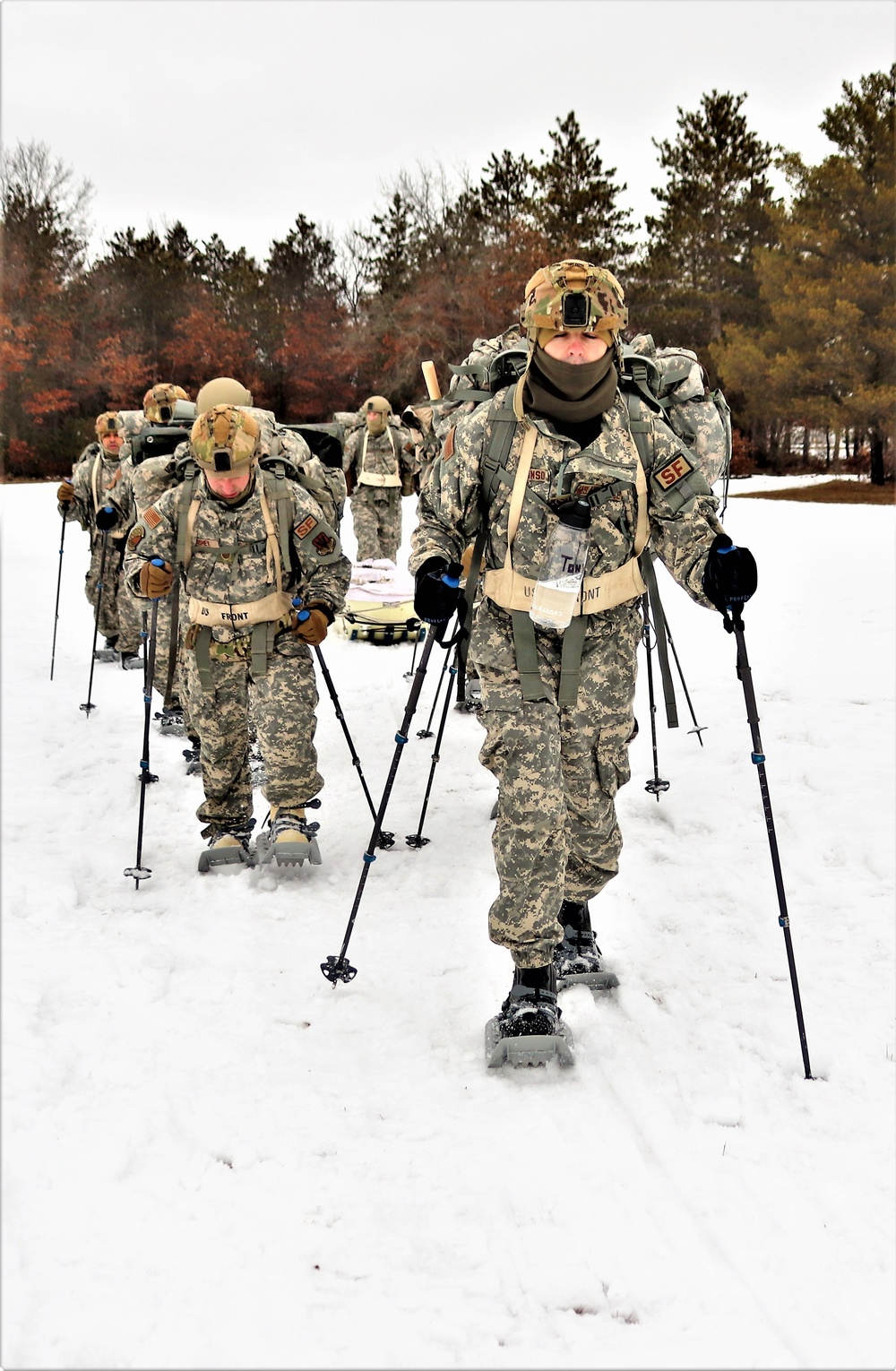 Airmen train in cold-weather operations, tactics, skills at Fort McCoy