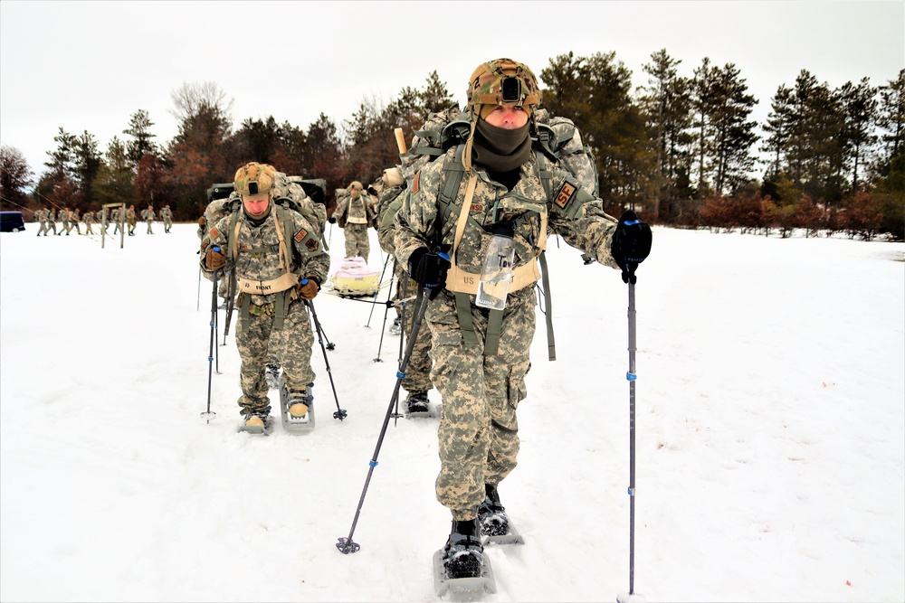 Airmen train in cold-weather operations, tactics, skills at Fort McCoy