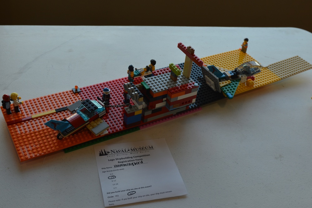 LEGO ship models on display at Naval Museum's 12th Annual Brick by Brick: LEGO Shipbuilding event