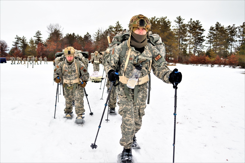 Airmen train in cold-weather operations, tactics, skills at Fort McCoy