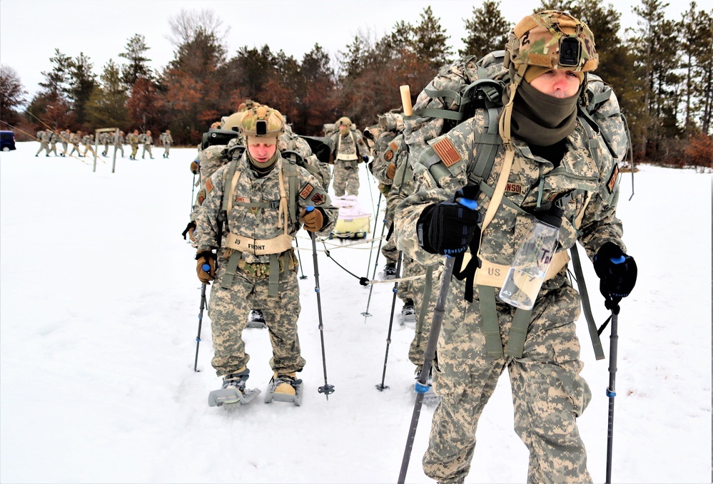 Airmen train in cold-weather operations, tactics, skills at Fort McCoy