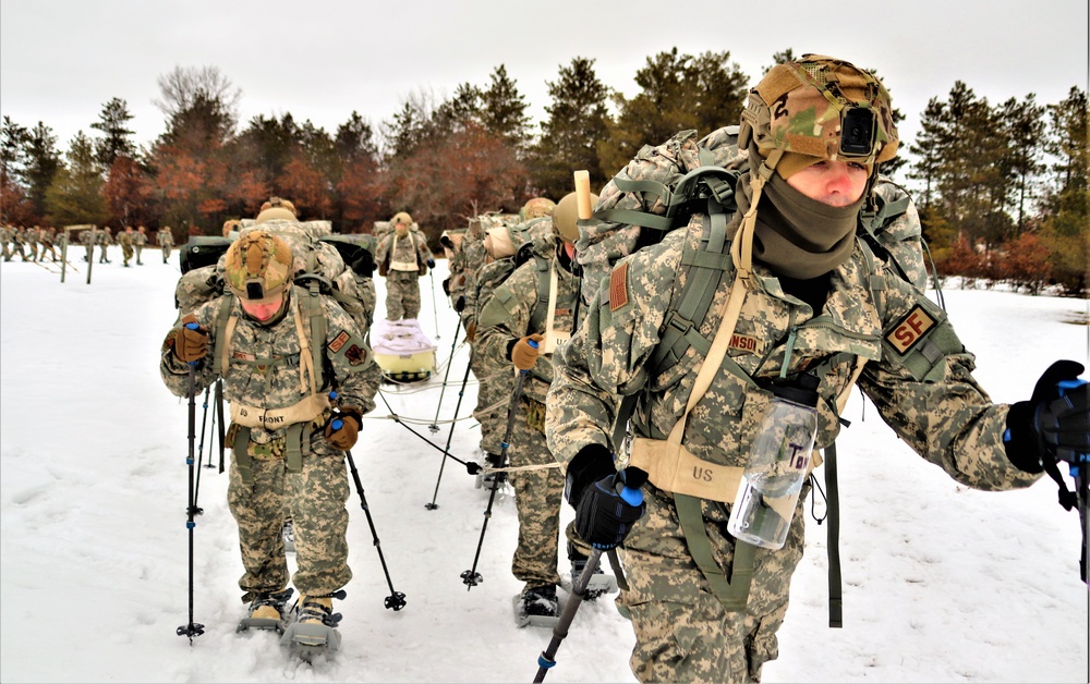 Airmen train in cold-weather operations, tactics, skills at Fort McCoy