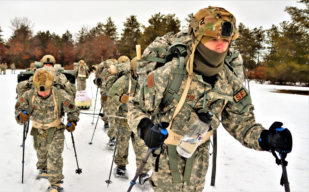 Airmen train in cold-weather operations, tactics, skills at Fort McCoy