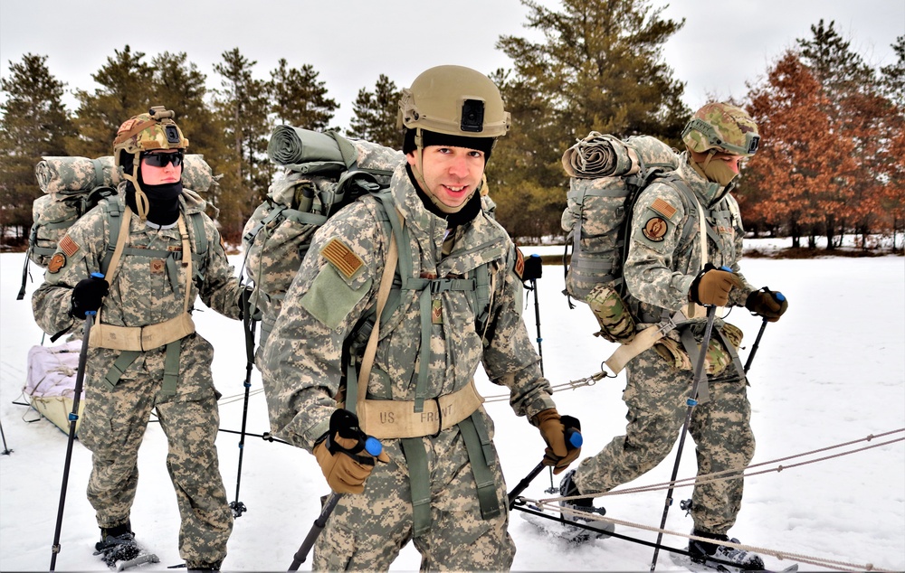 Airmen train in cold-weather operations, tactics, skills at Fort McCoy