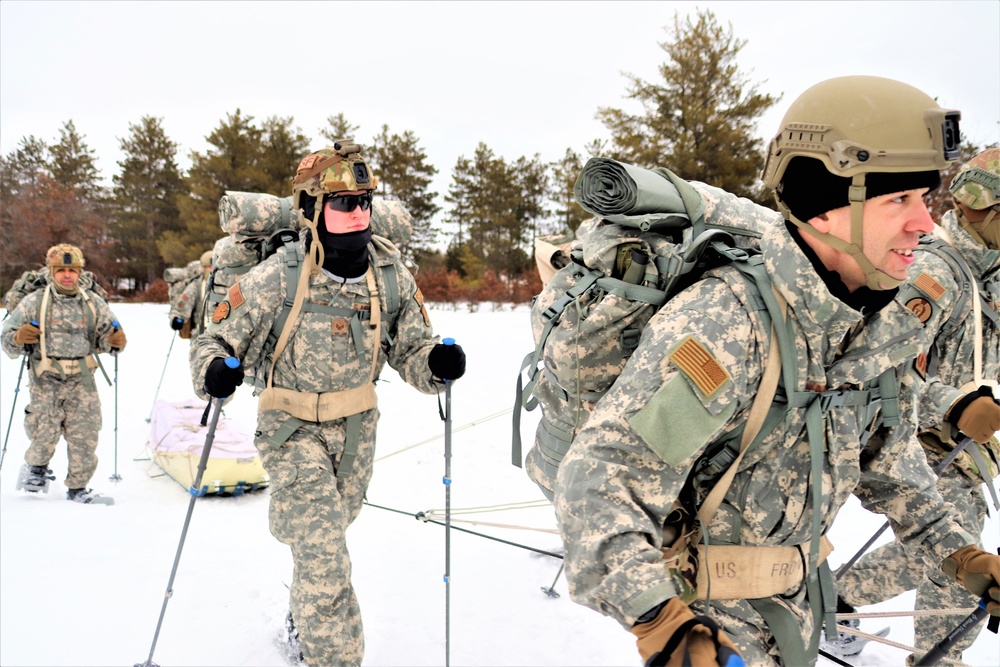 Airmen train in cold-weather operations, tactics, skills at Fort McCoy