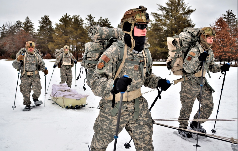 Airmen train in cold-weather operations, tactics, skills at Fort McCoy