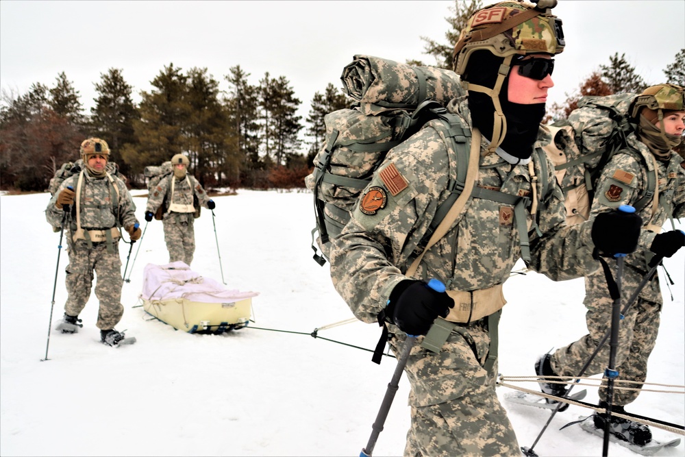 Airmen train in cold-weather operations, tactics, skills at Fort McCoy