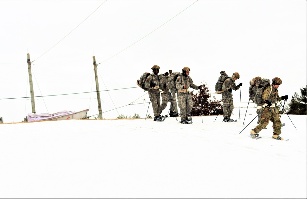 Airmen train in cold-weather operations, tactics, skills at Fort McCoy