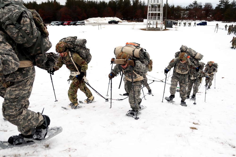 Airmen train in cold-weather operations, tactics, skills at Fort McCoy