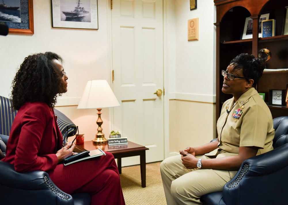 Executive Officer NAVSTA Norfolk, Capt. Janet Days, Highlighted During Black History Month