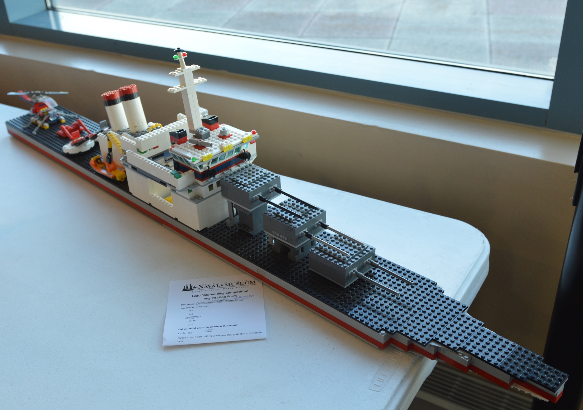 DVIDS Images LEGO ship models on display at Naval Museum s 12th Annual Brick by Brick LEGO Shipbuilding event Image 7 of 15