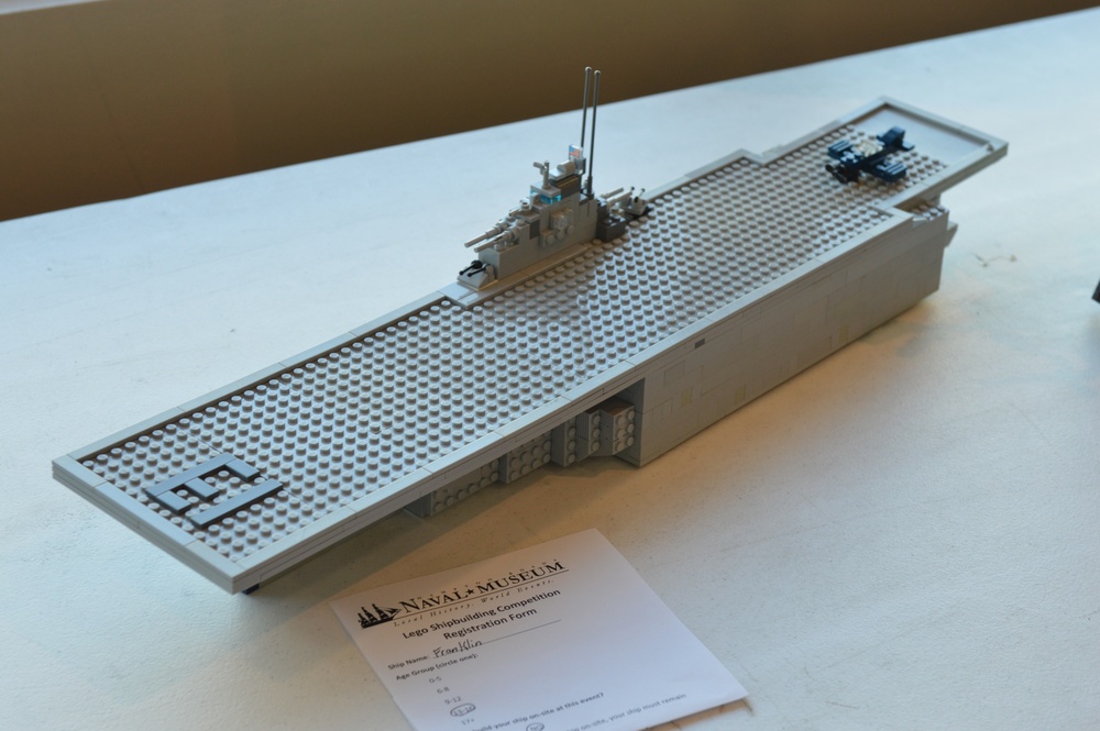 LEGO ship models on display at Naval Museum's 12th Annual Brick by Brick: LEGO Shipbuilding event