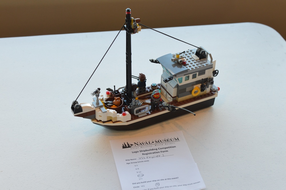 LEGO ship models on display at Naval Museum's 12th Annual Brick by Brick: LEGO Shipbuilding event