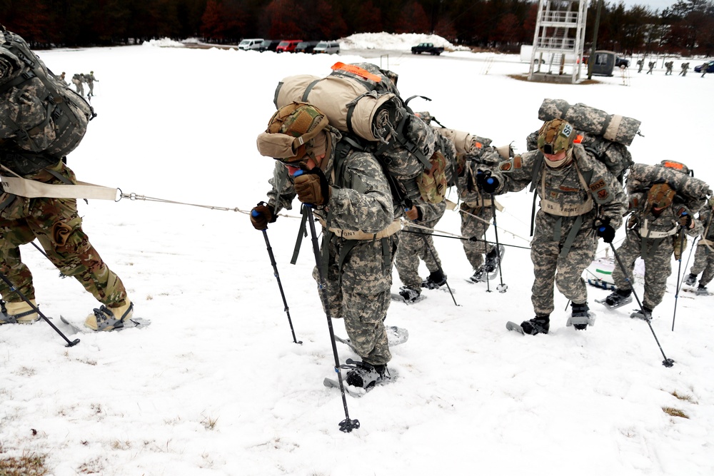 Airmen train in cold-weather operations, tactics, skills at Fort McCoy