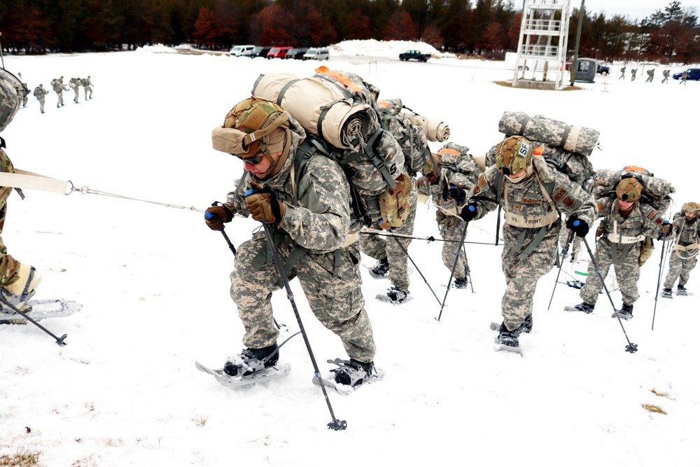 Airmen train in cold-weather operations, tactics, skills at Fort McCoy