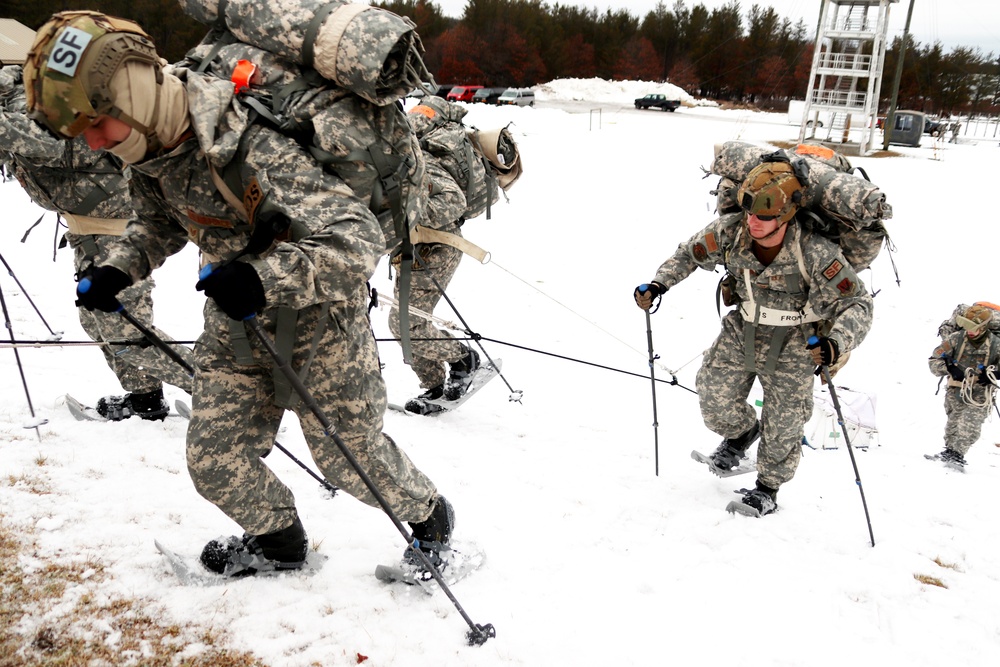 Airmen train in cold-weather operations, tactics, skills at Fort McCoy