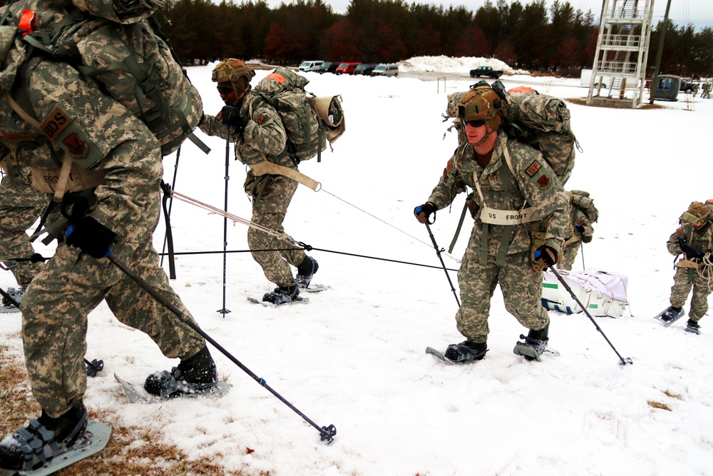 Airmen train in cold-weather operations, tactics, skills at Fort McCoy