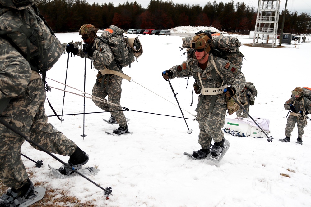 Airmen train in cold-weather operations, tactics, skills at Fort McCoy