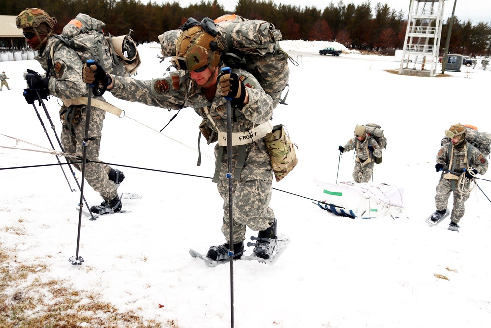 Airmen train in cold-weather operations, tactics, skills at Fort McCoy