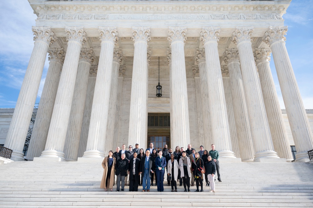 JBAB 2022 Annual Award nominees tour the Capitol and Supreme Court