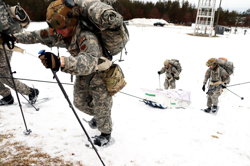 Airmen train in cold-weather operations, tactics, skills at Fort McCoy