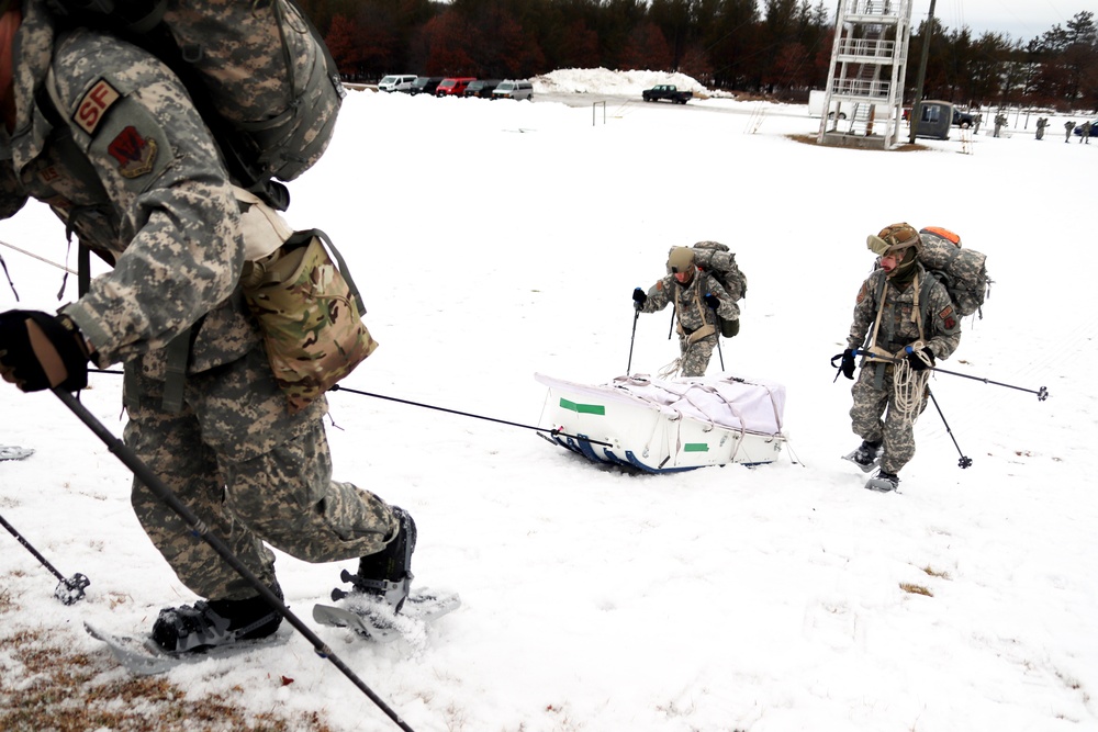 Airmen train in cold-weather operations, tactics, skills at Fort McCoy