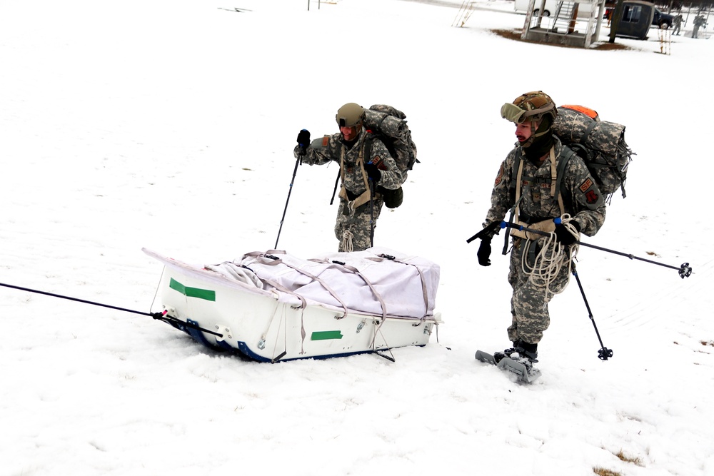 Airmen train in cold-weather operations, tactics, skills at Fort McCoy