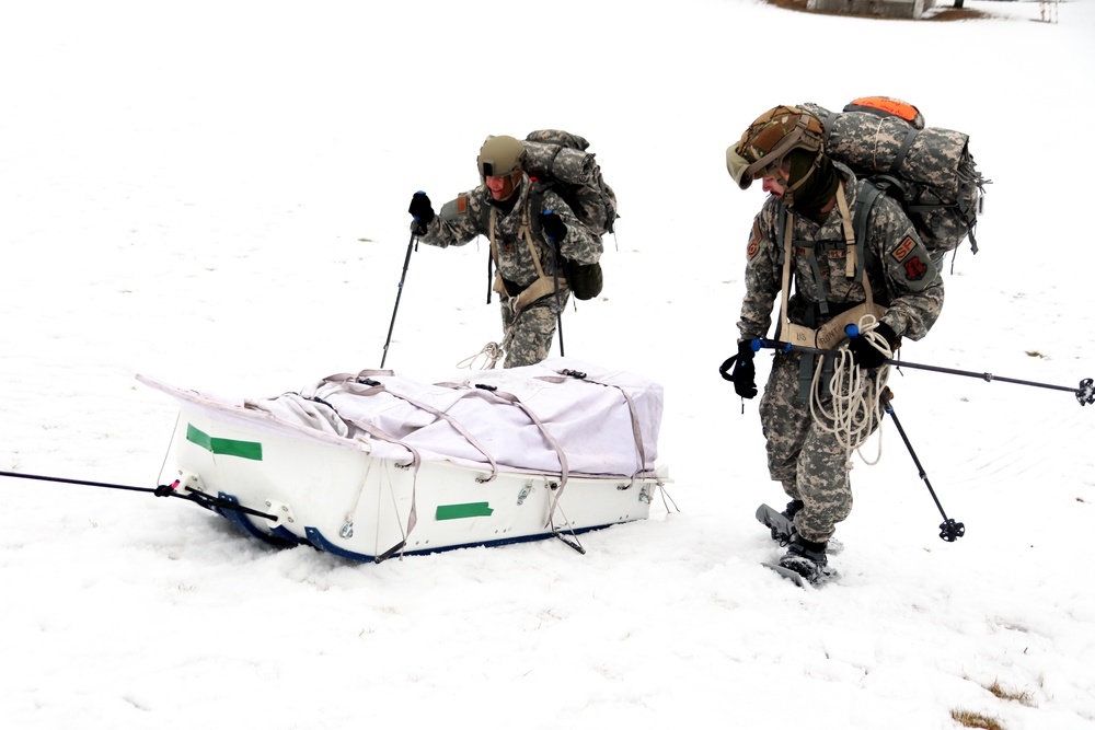 Airmen train in cold-weather operations, tactics, skills at Fort McCoy